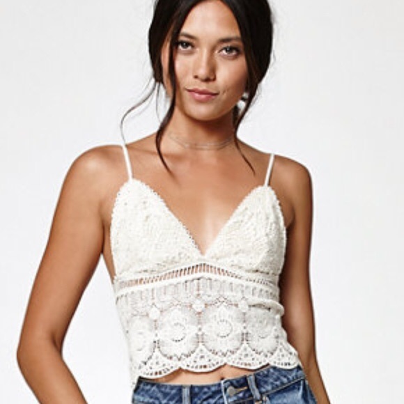 Kendall & Kylie Tops - Kendall and Kylie Crochet Boho Crop Top